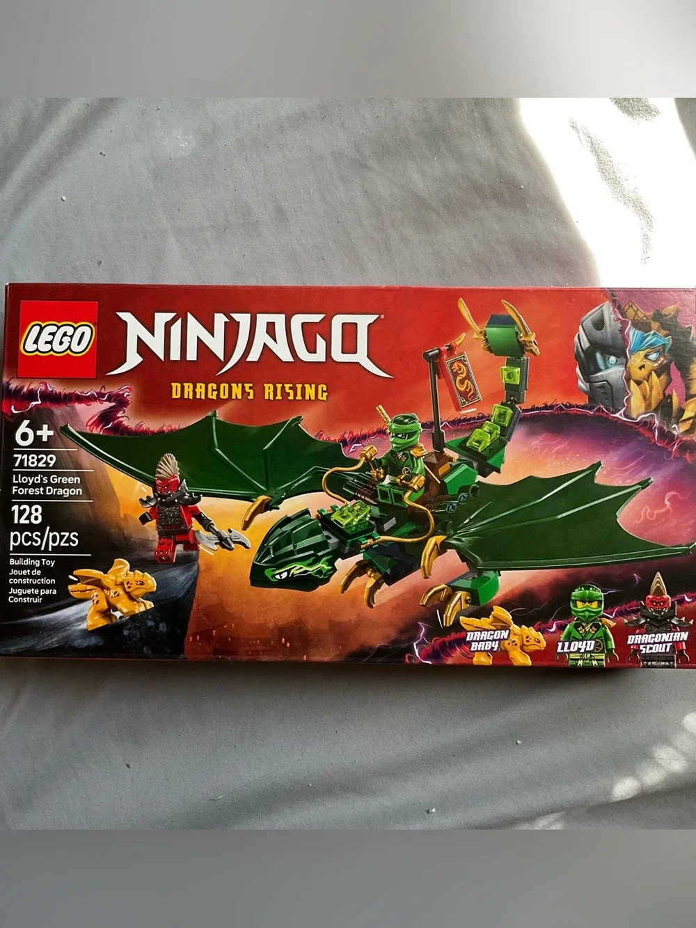 LEGO Ninjago Green Dragons Rising with Minifigures NWT Toy Building Set 71829